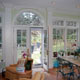 interior of conservatory