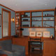 study with built-in bookcases