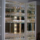 detail of wine cabinet