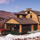 exterior of house in winter