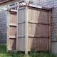 outdoor shower structure