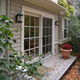 Exterior of sunroom